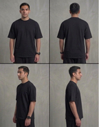 Black Oversized fit TEE "Basic"