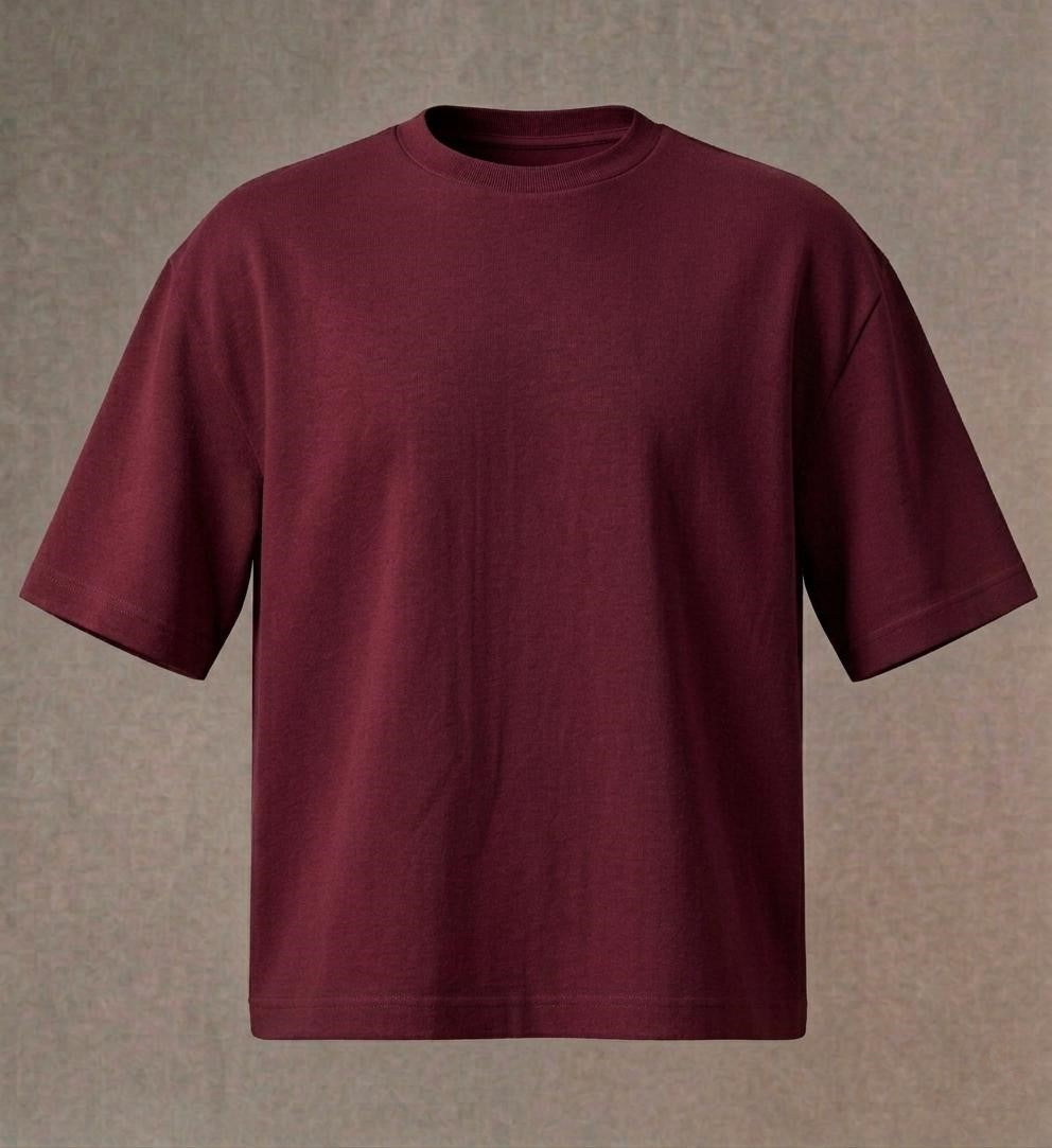Burgundy Box fit TEE "Basic"