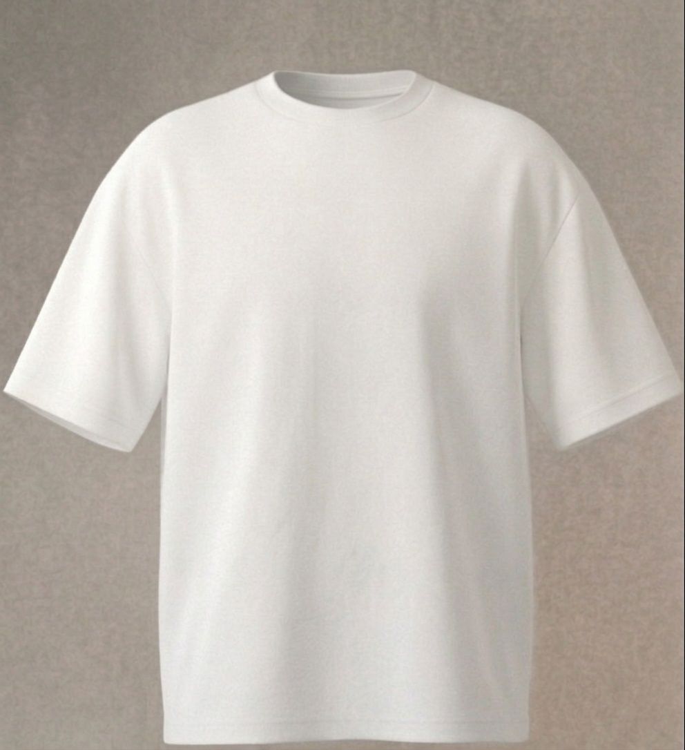 White Oversized fit TEE "Basic"