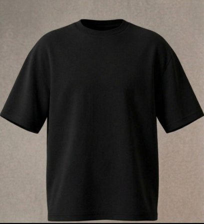 Black Oversized fit TEE "Basic"