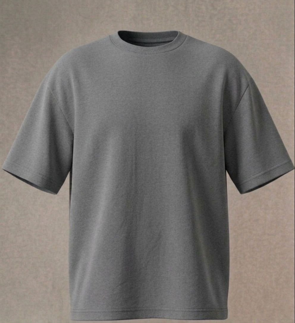 Grey  Oversized fit TEE "Basic"